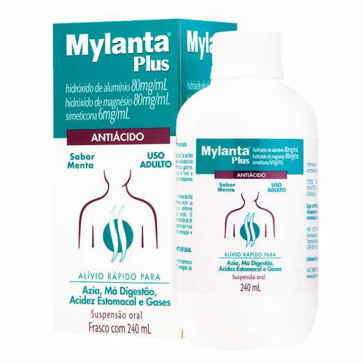 Mylanta Plus Sabor Menta 240ml