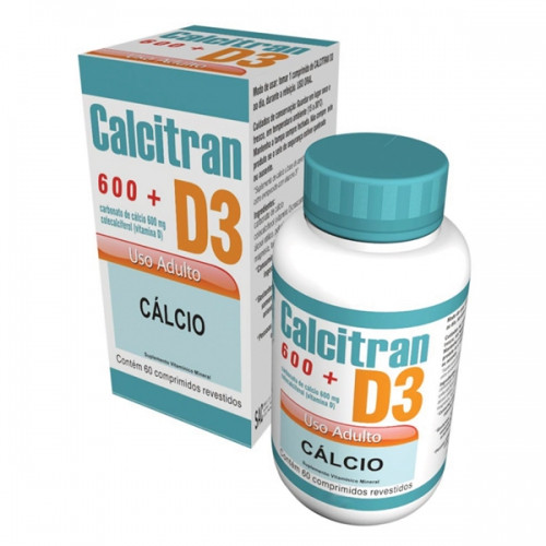 Calcitran D3 com 60 Comprimidos