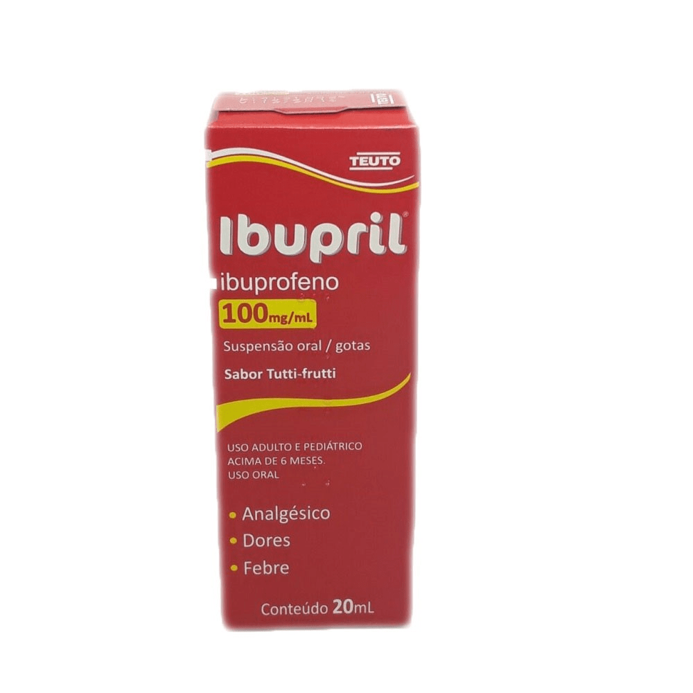 Ibupril 100mg/ml Sabor Tutti-Frutti 20ml