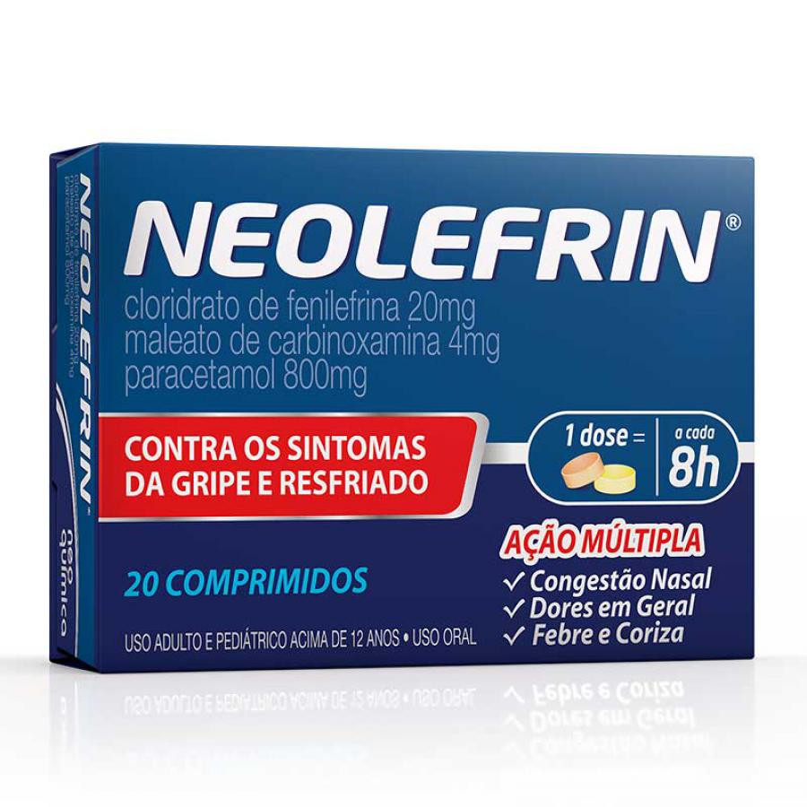 Neolefrin 20 comprimidos - Neo Química