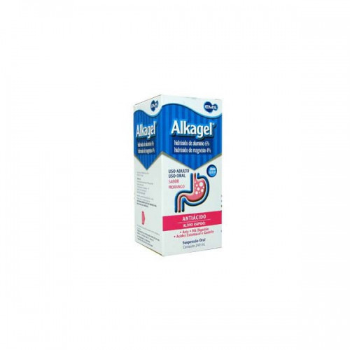 Alkagel Suspensao Oral Sabor Morango Com 240ml