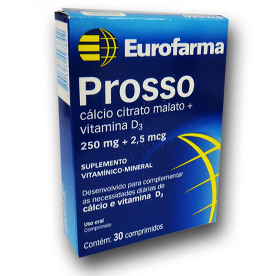 Prosso com 30 Comprimidos