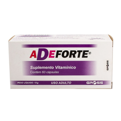 Adeforte com 60 Capsulas