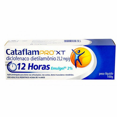 Cataflam Pro XT 2% 12 horas emulgel 100g