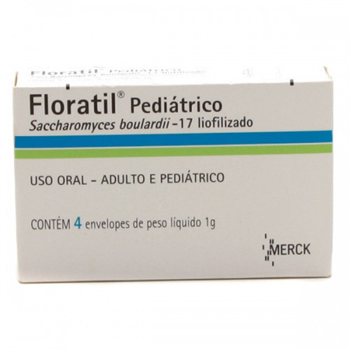 Floratil Pediatrico 1g com  4 Envelopes