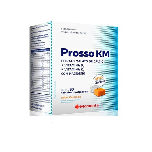 Prosso KM com 30 Tabletes Mastigáveis