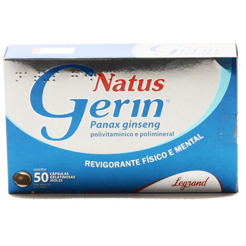 Natus gerin com 50 capsulas