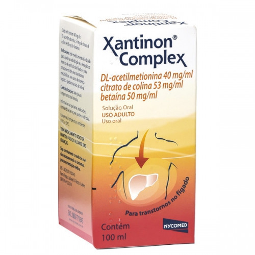 Xantinon Complex c/ 12 Flaconetes de 10ml