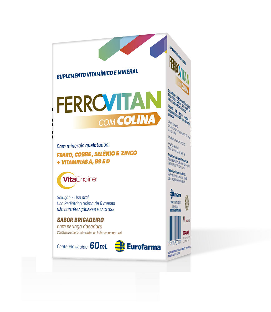 Ferrovitan com Colina Eurofarma