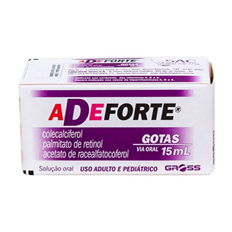 Adeforte Solução Gotas 15ml