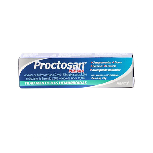 Proctosan Pomada para Hemorroidas 20g + 1 Aplicador