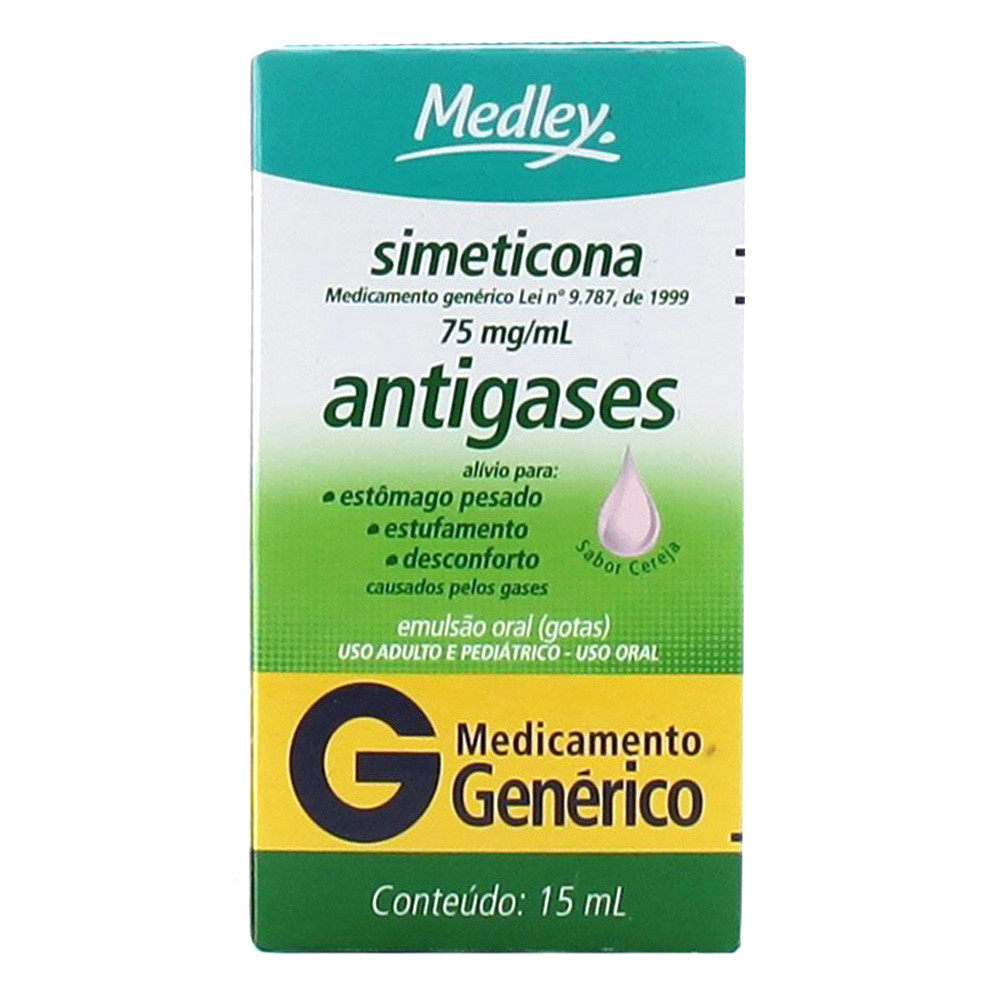 Simeticona Gotas Sabor Cereja 15ml