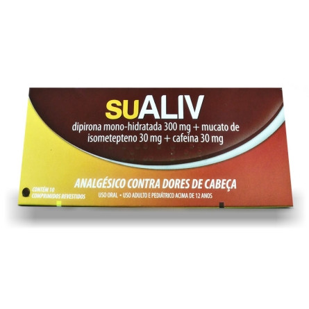 Sualiv com 10 Comprimidos