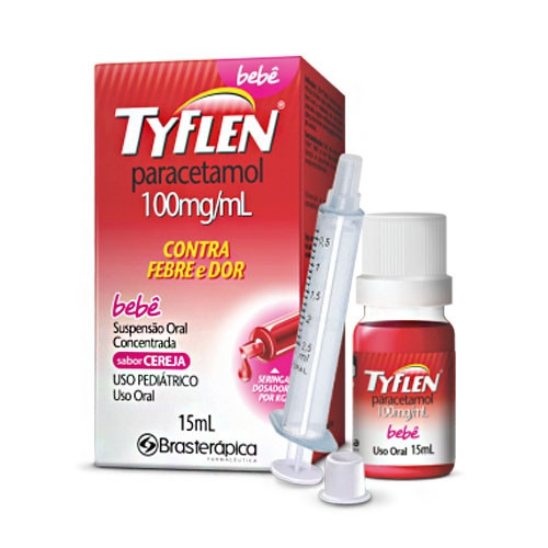 Tyflen Bebê 100mg Suspensão Oral 15ml